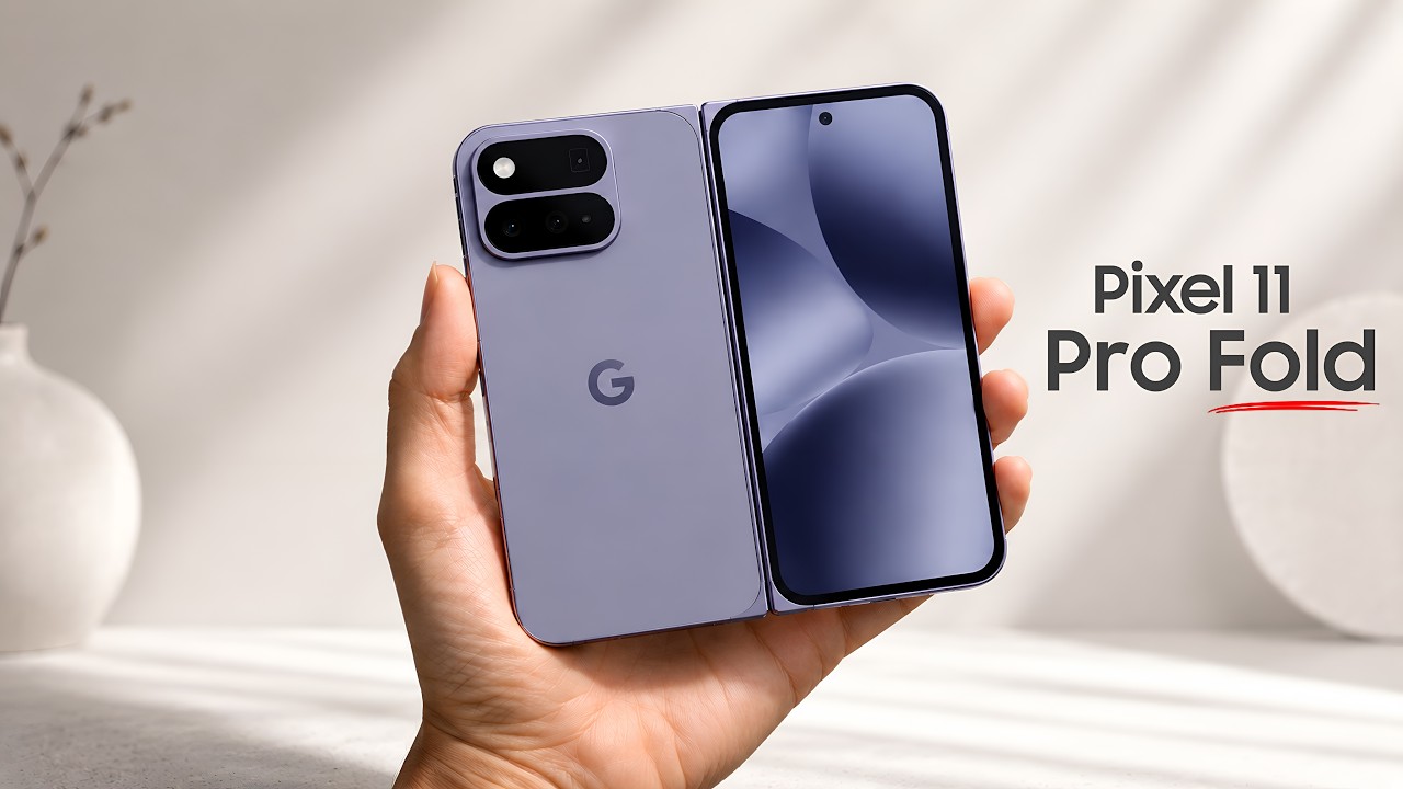 Google Pixel 11 Pro Fold &mdash; официальный дизайн уже в сети!