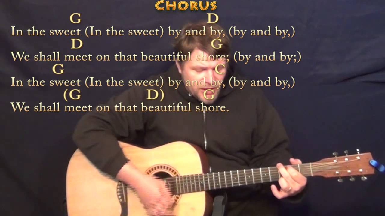 Sweet By and By (Hymn) Strum Guitar Cover Lesson in G with Chords/Lyrics