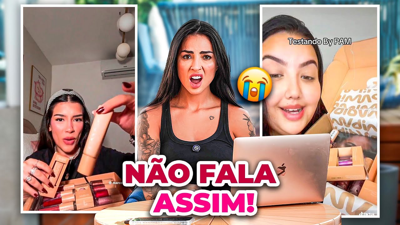 REAGINDO A TIK TOKERS TESTANDO PAM!