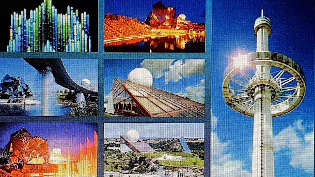 Futuroscope Complete Park Tour 20 year Anniversary 2007 Poitiers, France