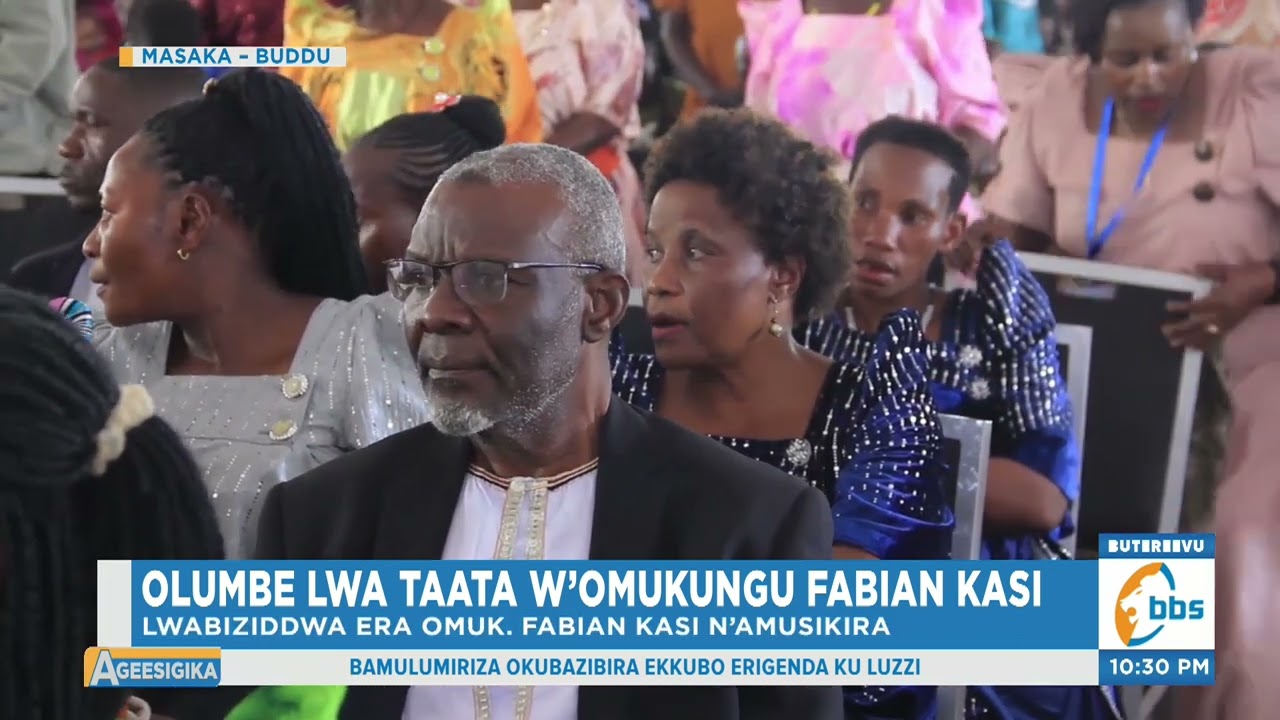 Olumbe lwa Taata w’Omukungu Fabian Kasi Lwabiziddwa  , Omuk. Asikidde Kitaawe