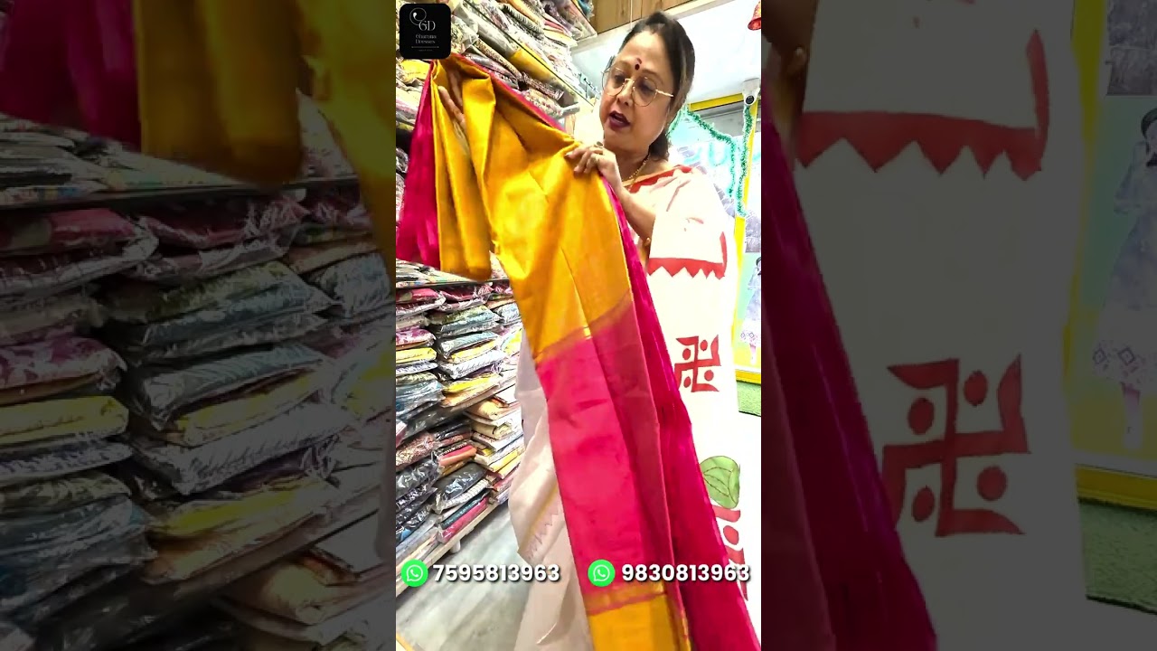 ✨ Saraswati Pujo Special | New Saree Collection ✨