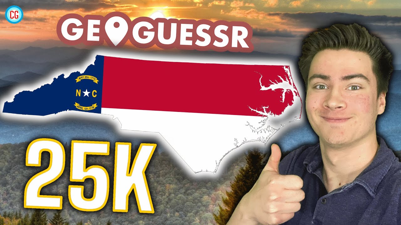 NORTH CAROLINA - GeoGuessr Speedrun in All 50 States | Episode 33