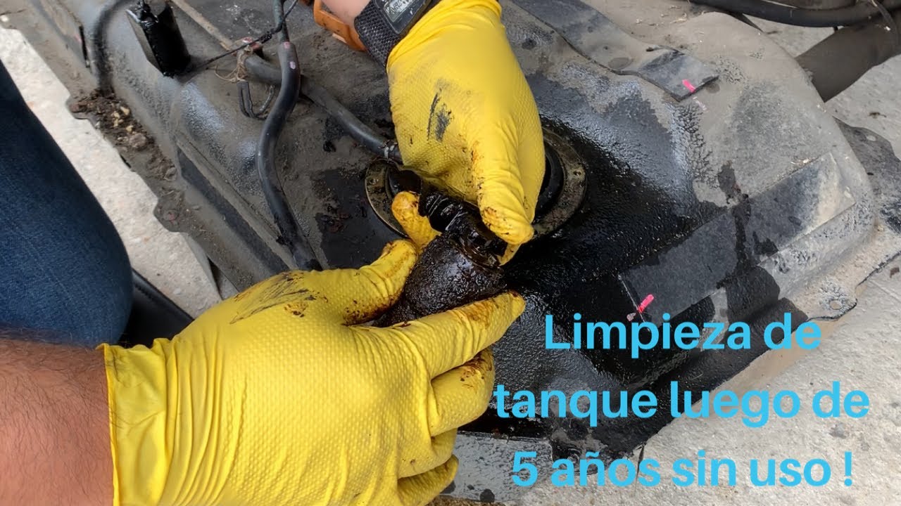 LIMPIEZA DE TANQUE DE GASOLINA (PARTE 3)
