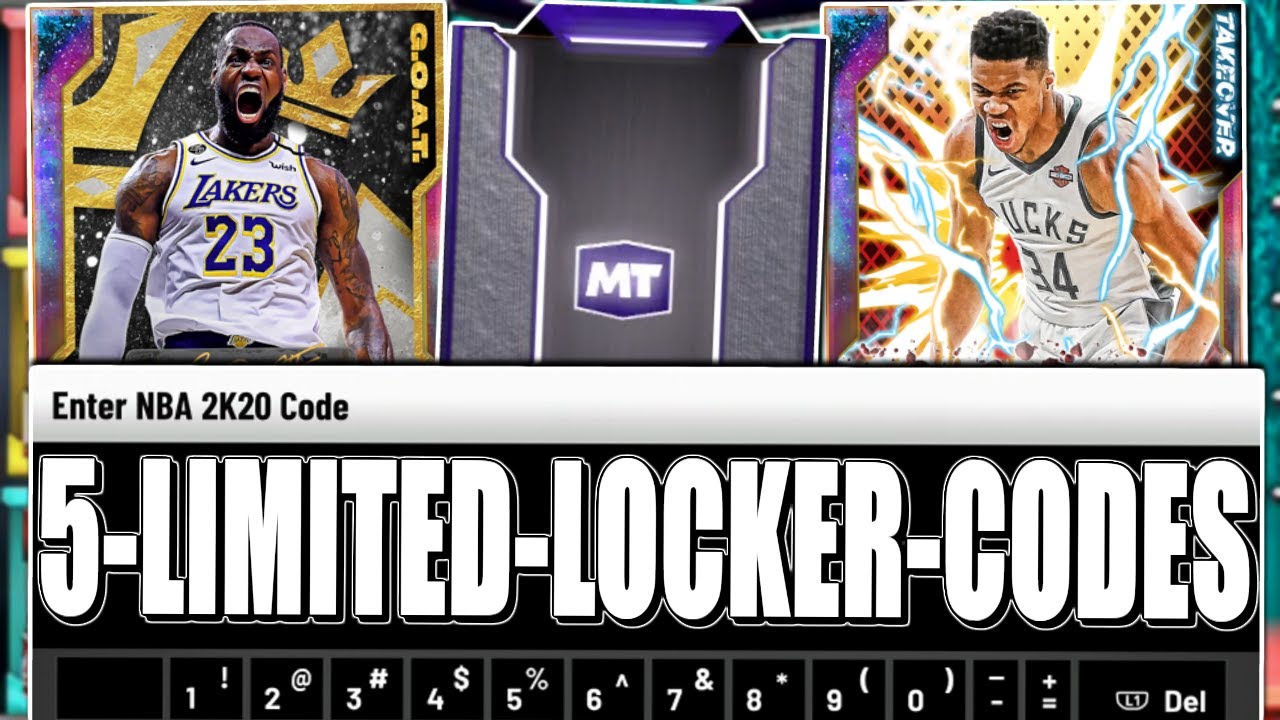 5 NEW *LIMITED* LOCKER CODES 2K20! FREE PACKS + CHANCE AT FREE GALAXY OPALS! (NBA 2K20 MYTEAM)