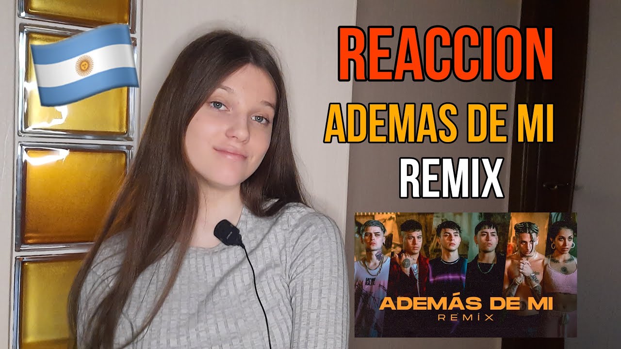Rusa Reacciona a ADEMAS DE MI REMIX
