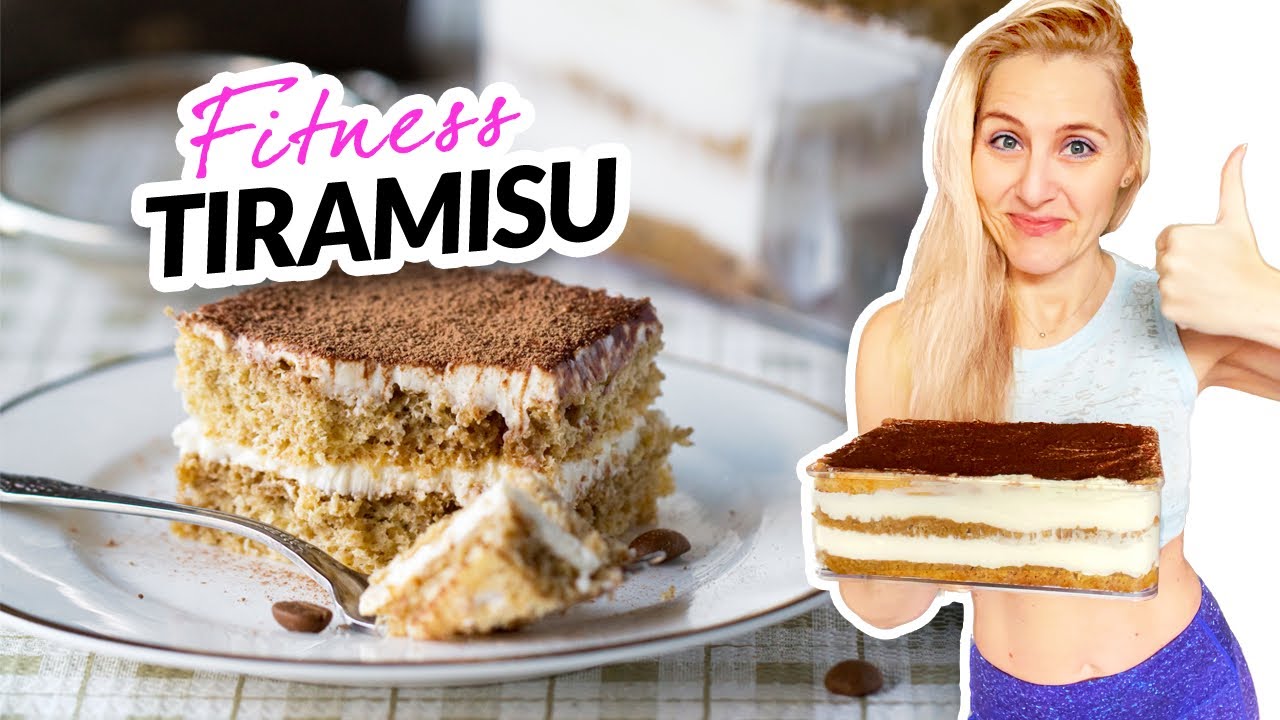 FITNESS TIRAMISU 💚 zdrav&yacute; recept bez cukru