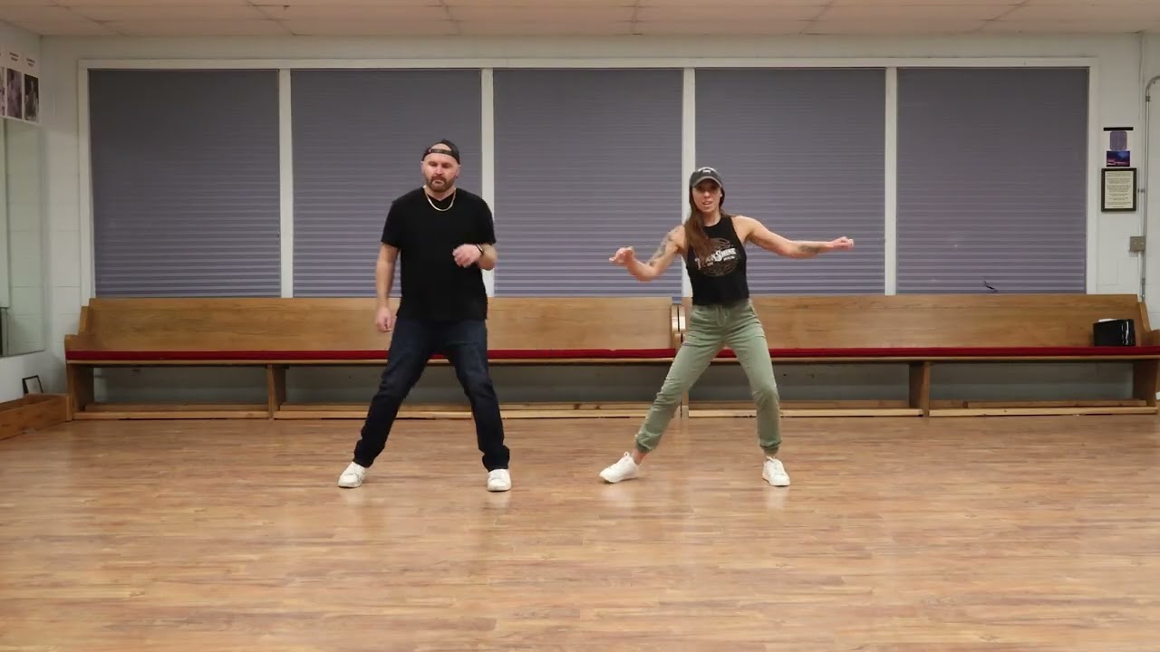 Party In The Hills - Line Dance DEMO (ADVANCED)