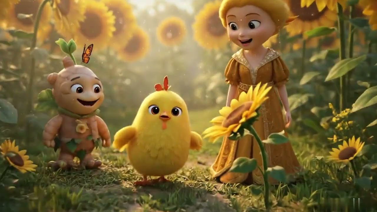 “The Chicken and Ginger’s Tasty Adventure” | Tiny Tales TV 