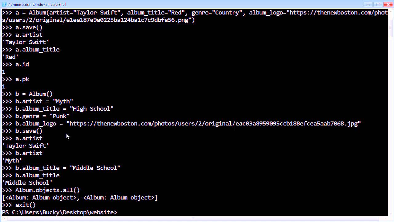 Django Tutorial for Beginners - 10 - Filtering Database Results