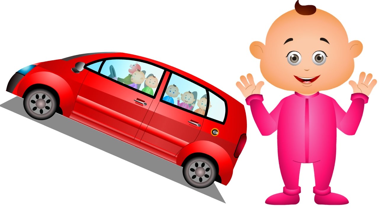 Five Little Babies Visiting Vehicle Showroom - Five Little Babies Collection - JamJammies Kids Songs