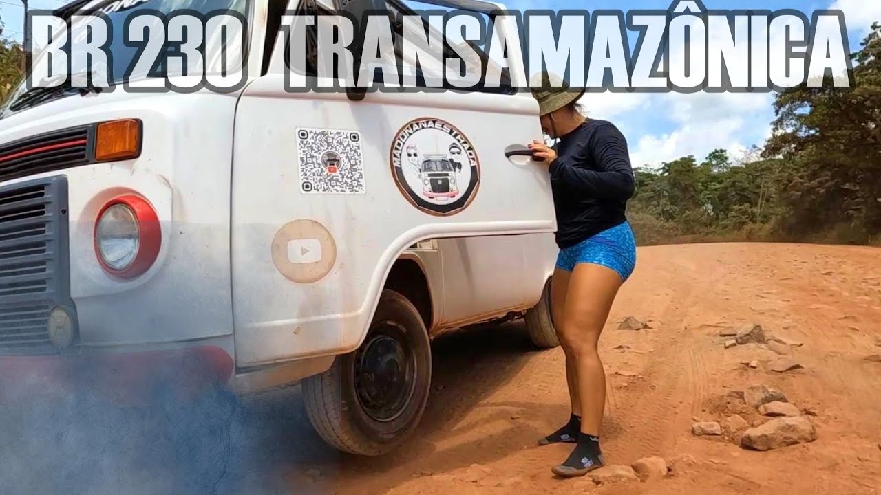 FEZ UM BARULHO E A RODA LEVANTOU DO CHÃO E NINGUÉM PARA NA BR 230 TRANSAMAZÔNICA