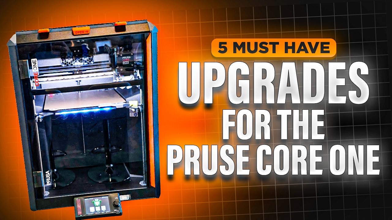 5 обязательных обновлений для 3D-принтера Prusa Core One