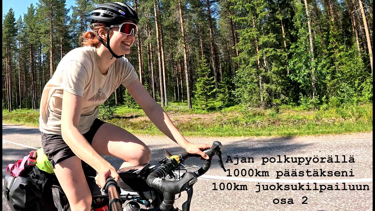 Elämäni rankin reissu - Pyörällä 1000km Lappeenrannasta NUTS Ylläs-Pallas 100km juoksuun | Osa 2