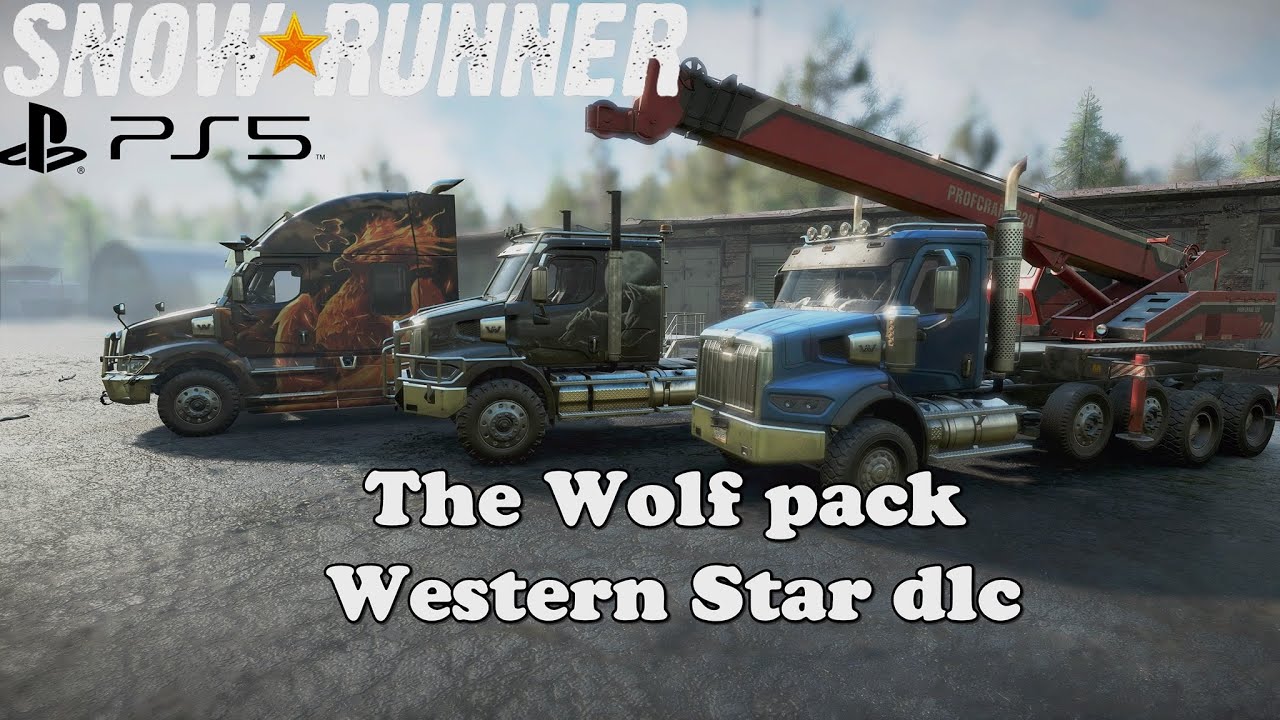 SnowRunner PS5 | Wolf Pack Western Star dlc