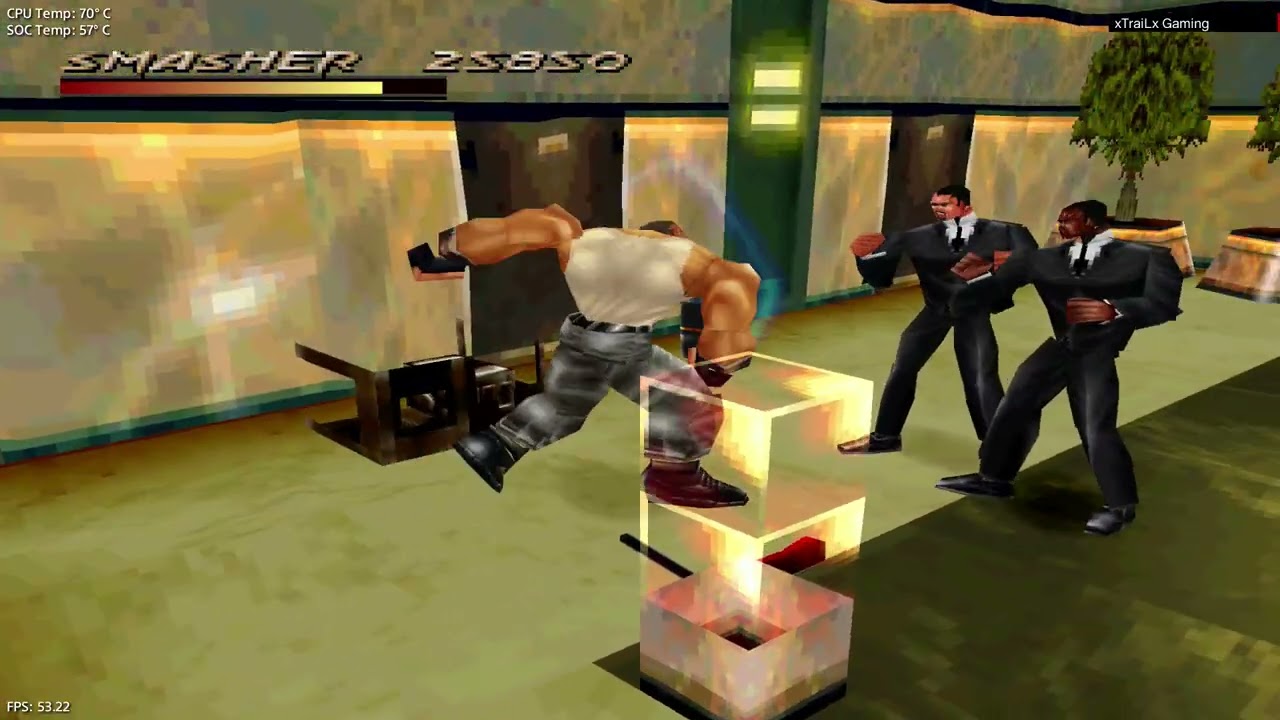 Fighting Force gameplay completo PSX (Ps4 FAT)