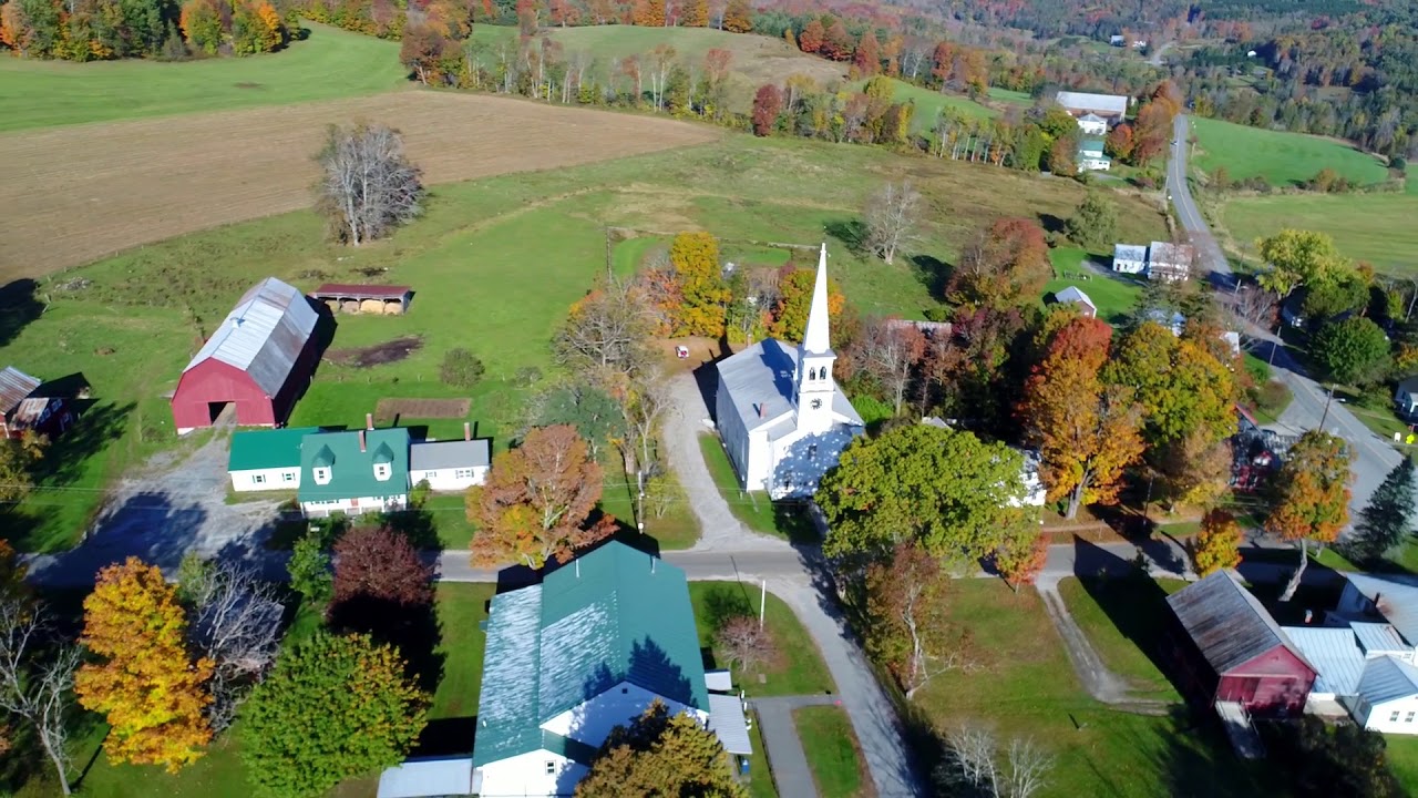 Peacham, VT during 2017 the fall foliage season.