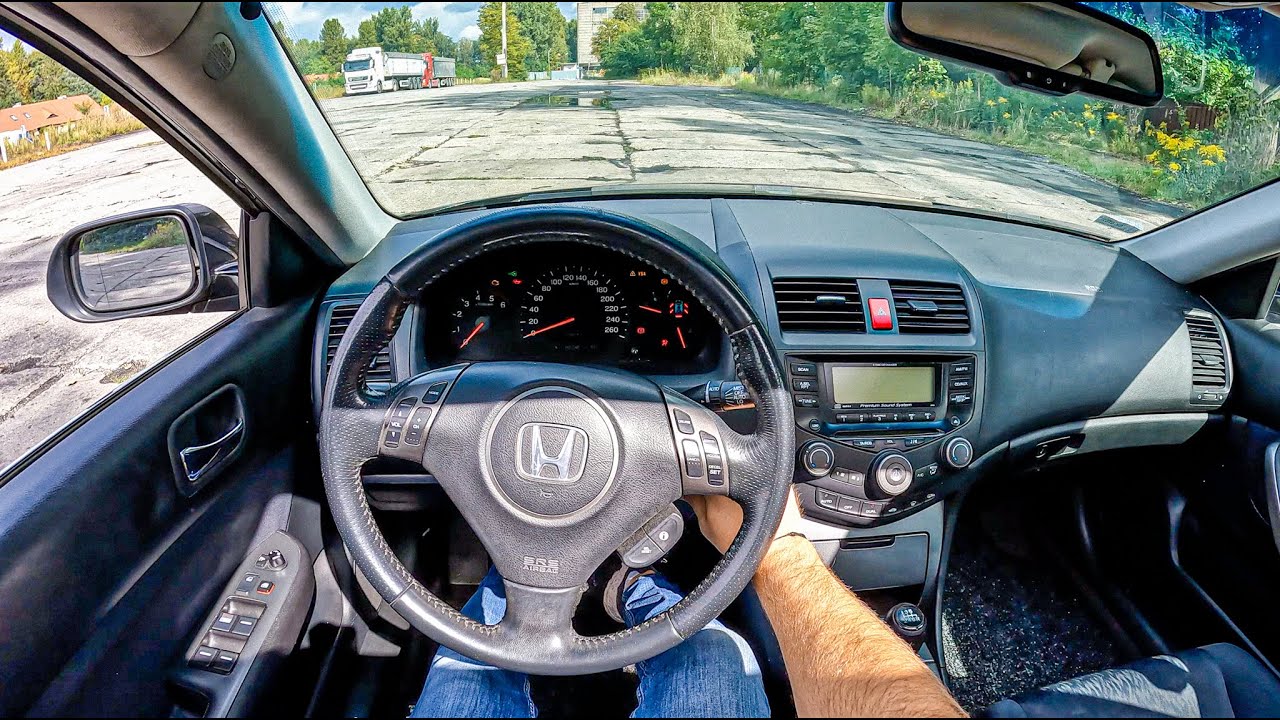 2007 Honda Accord [2.2 I-CTDI 140HP] |0-100| POV Test Drive #1336 Joe Black
