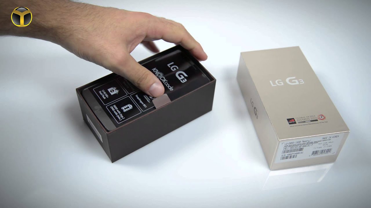 LG G3 Kutusundan Çıkıyor!