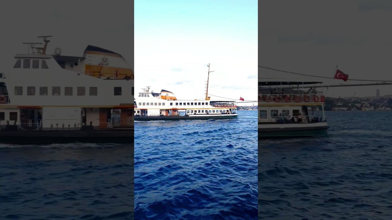 İstanbul'u yaşamak .. #istanbul #vapur #boğazmanzarası