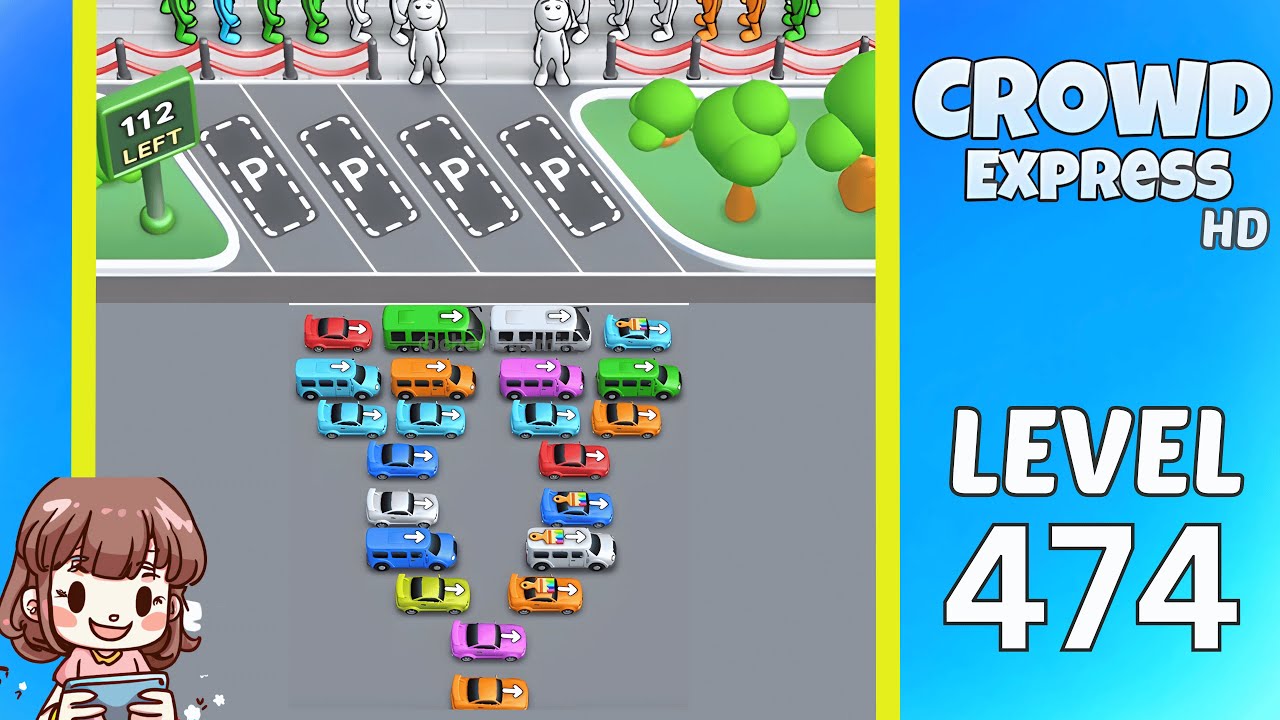 Crowd Express Level 474 Solution Walkthrough