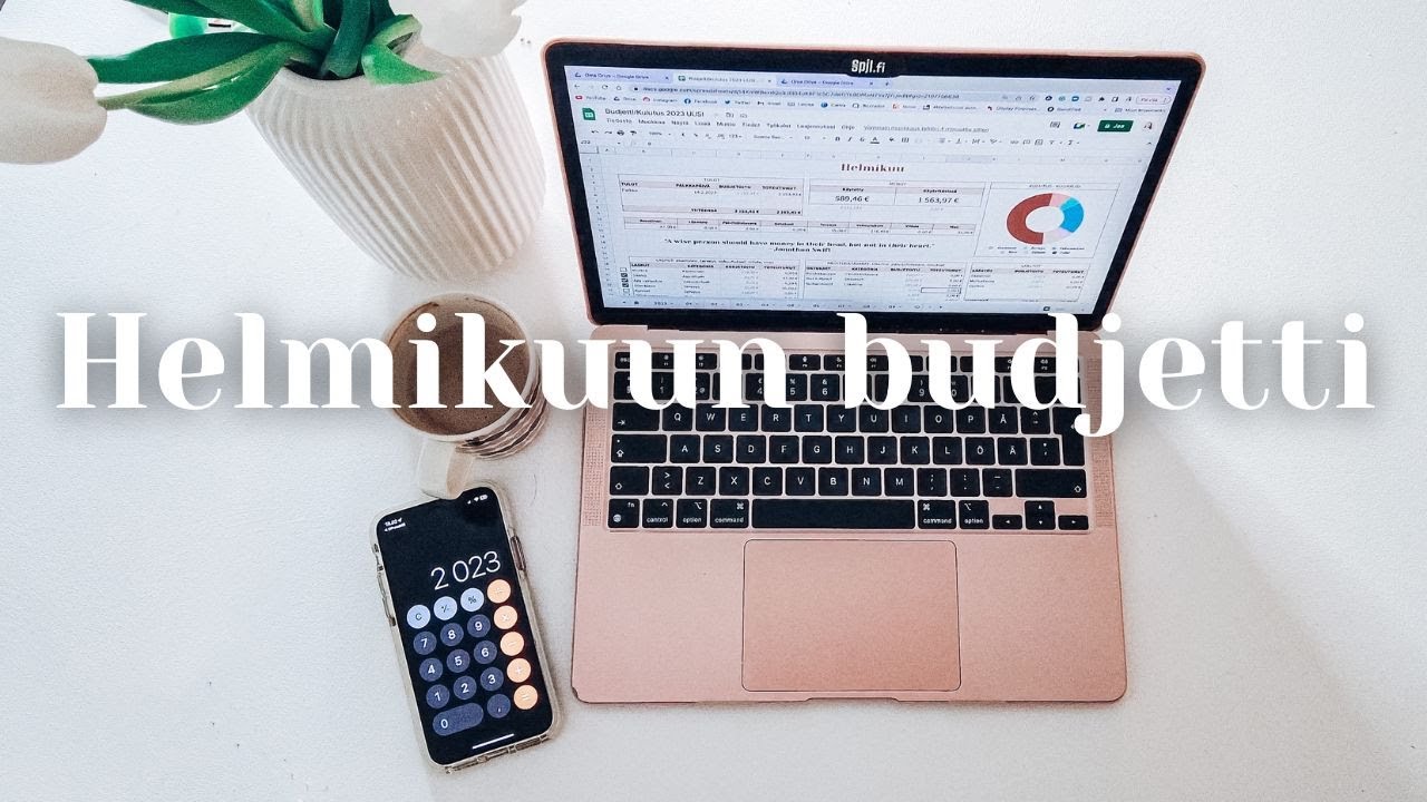Helmikuun budjetti 📊 tulot, menot, tammikuun yhteenveto