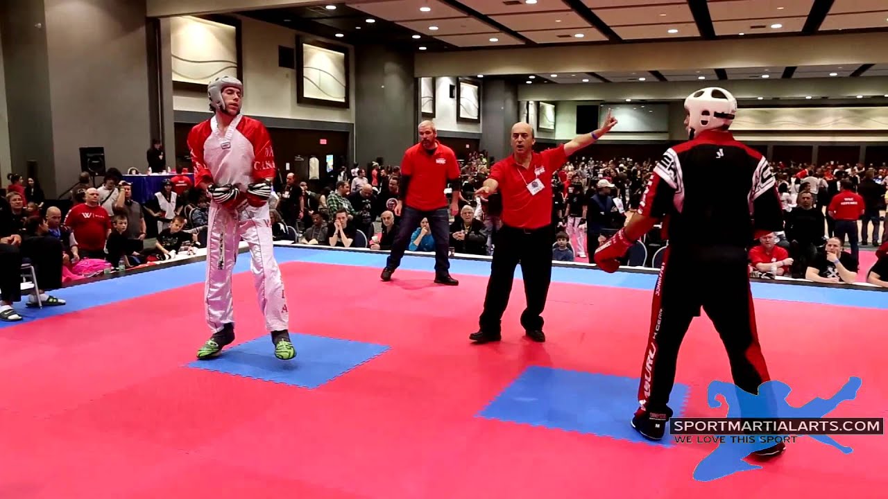 Cody Diesbourg vs Samuel Gagnon - Elite Sparring - Canadian Open 2014