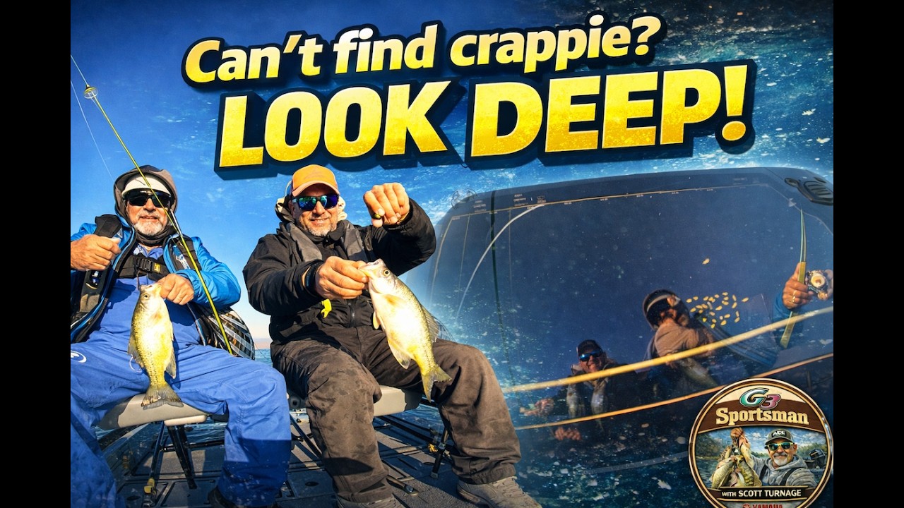 Cant Find Crappie? Look Deep!