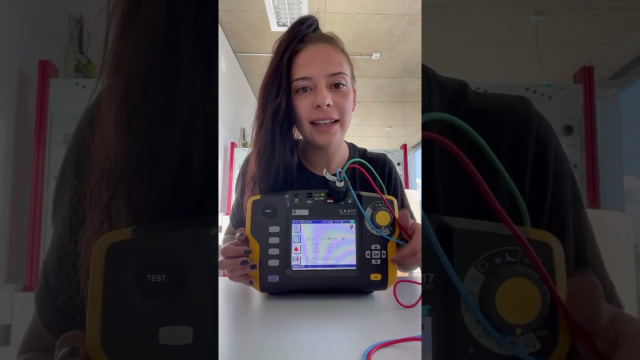 C.A 6117 Installationstester - Isolationsmessung mit @electriciangirl_