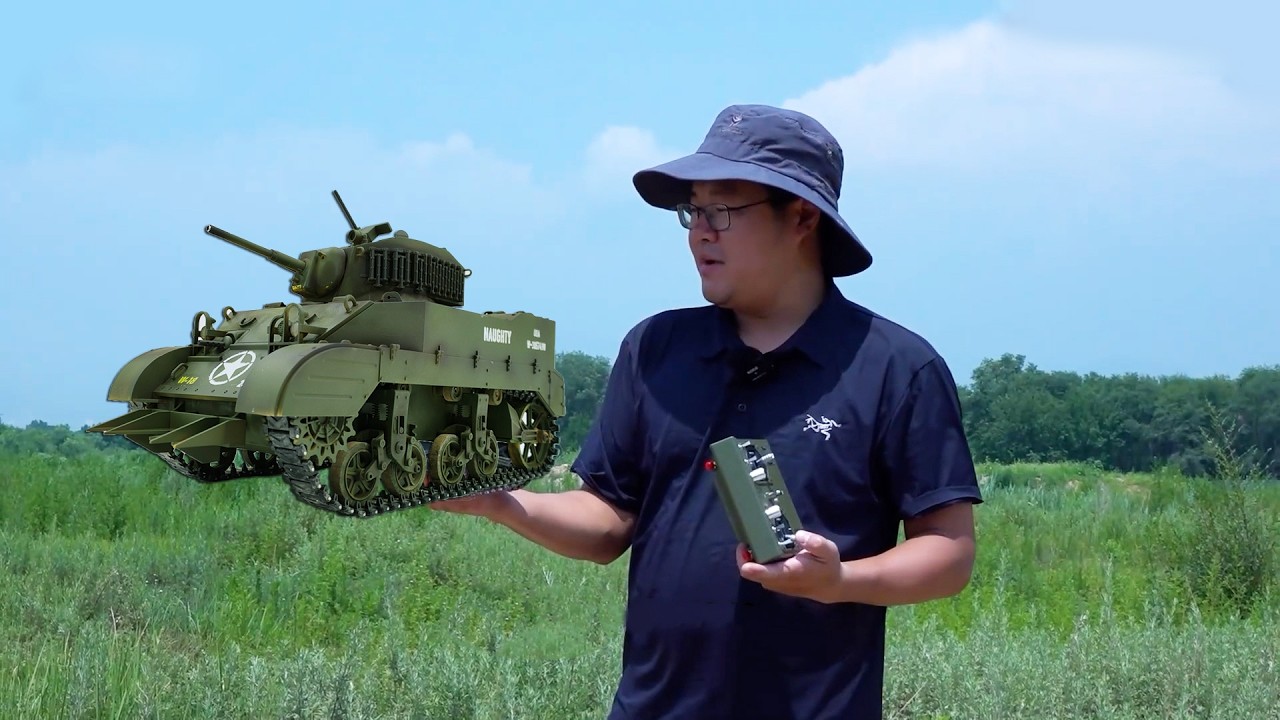 The Most AMAZING About This Coolbank M5A1 Stuart 1/16 RC Tank Realistic at a Great Price!