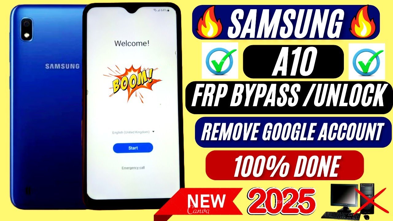 Samsung A10 FRP Bypass 2025 | No PC Needed | Google Account Unlock Easy Method