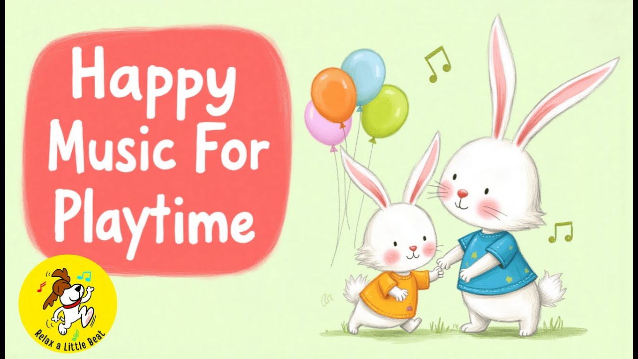 Happy Music for Playtime, Great for Babies & Toddlers | 1 Hour Happy Upbeat Morning Music for Kids