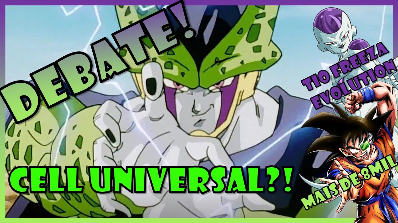 DEBATE Tio Freeza Evolution vs Mais de 8MIL | CELL &eacute; capaz de DESTRUIR o UNIVERSO?! (Dragon Ball Z)
