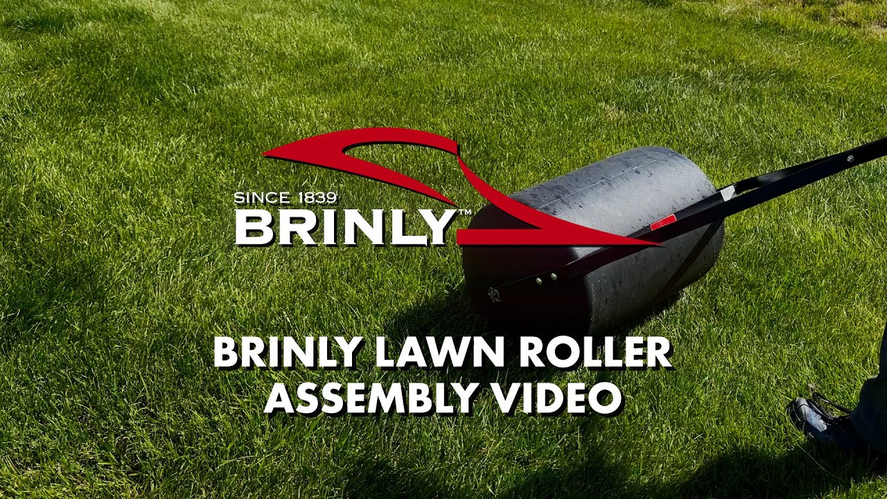 Brinly Lawn Roller Assembly Video │  PRT-242BH