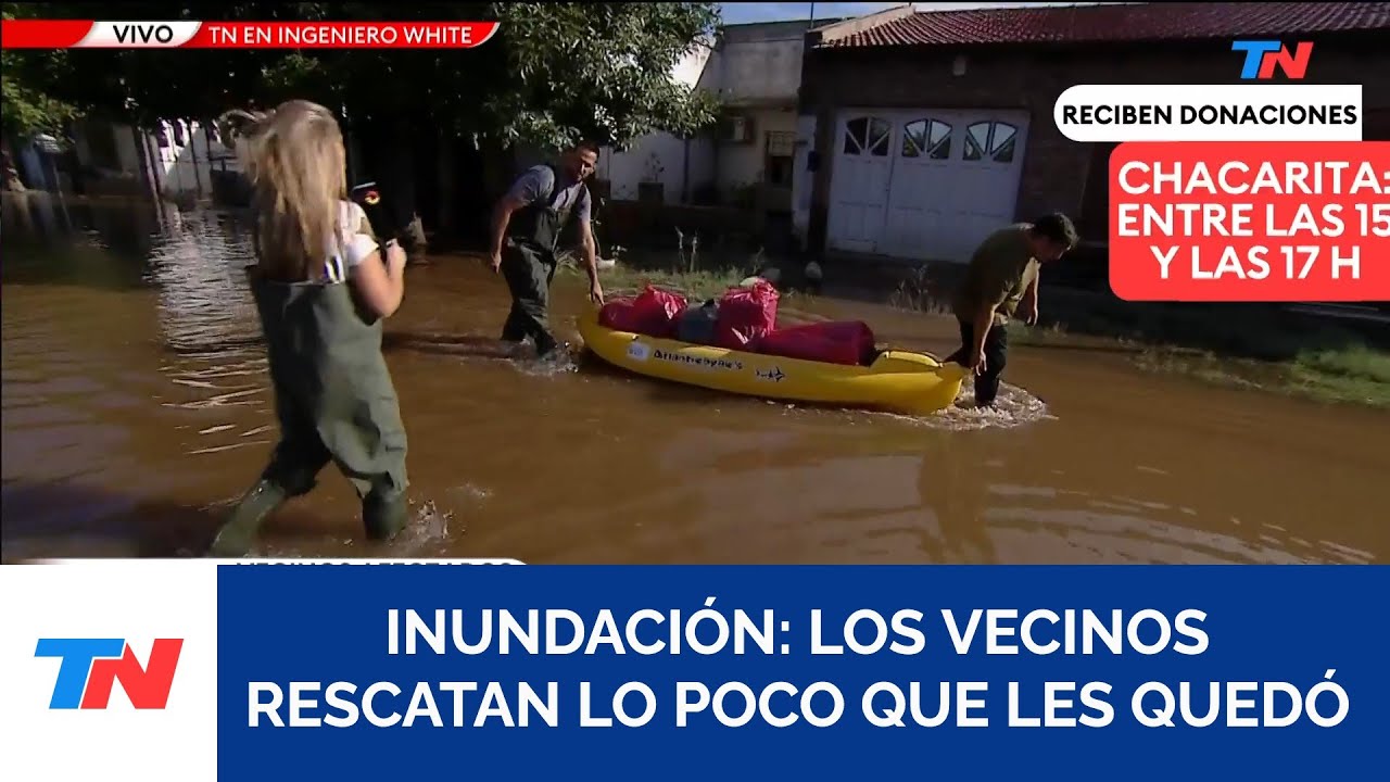 BAHÍA BLANCA I A medida que baja el agua, la tragedia es cada vez mayor: pérdidas totales