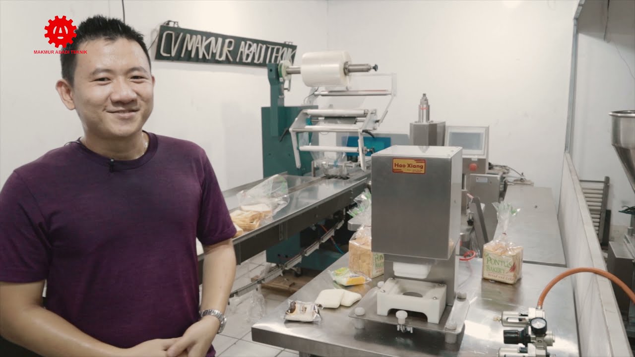 Mesin Stamping Roti Sandwich / Bread Pocket Sandwich Machine