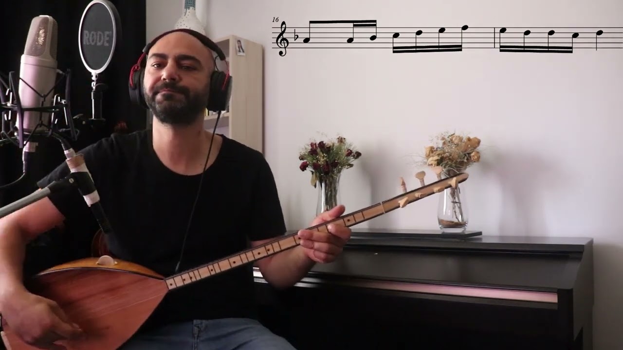 Gesi Bağları Bağlama Solfeji / Gösterimi Uzun / Kısa