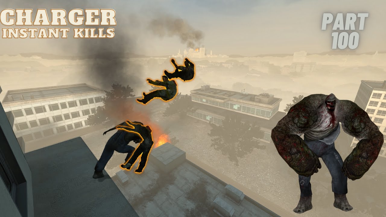 LEFT 4 DEAD 2 - CHARGER УБИЙСТВО МГНОВЕНИЙ @ЧАСТЬ 100