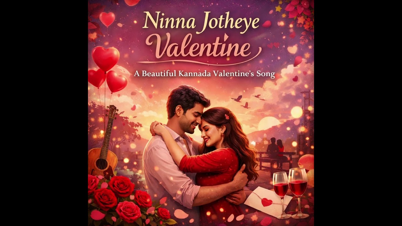 💖 Ninna Jotheye Valentine-2 | Kannada Valentine’s Day Special Song 💖| ಪ್ರೇಮಿಗಳ ದಿನದ ಹಾಡು
