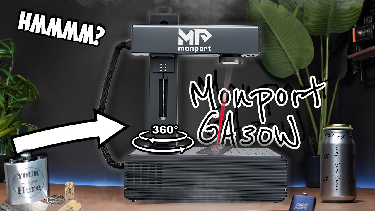 Monport GA 30W Laser Engraver - The Perfect All Rounder?
