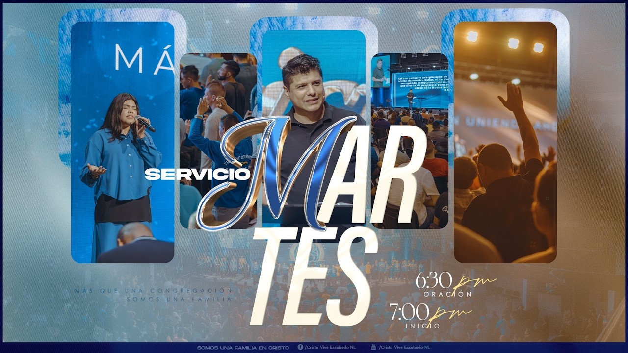 ☁🤝☁ Servicio General | Cristo Vive Escobedo NL | Pr. Luis Ángel Oregon