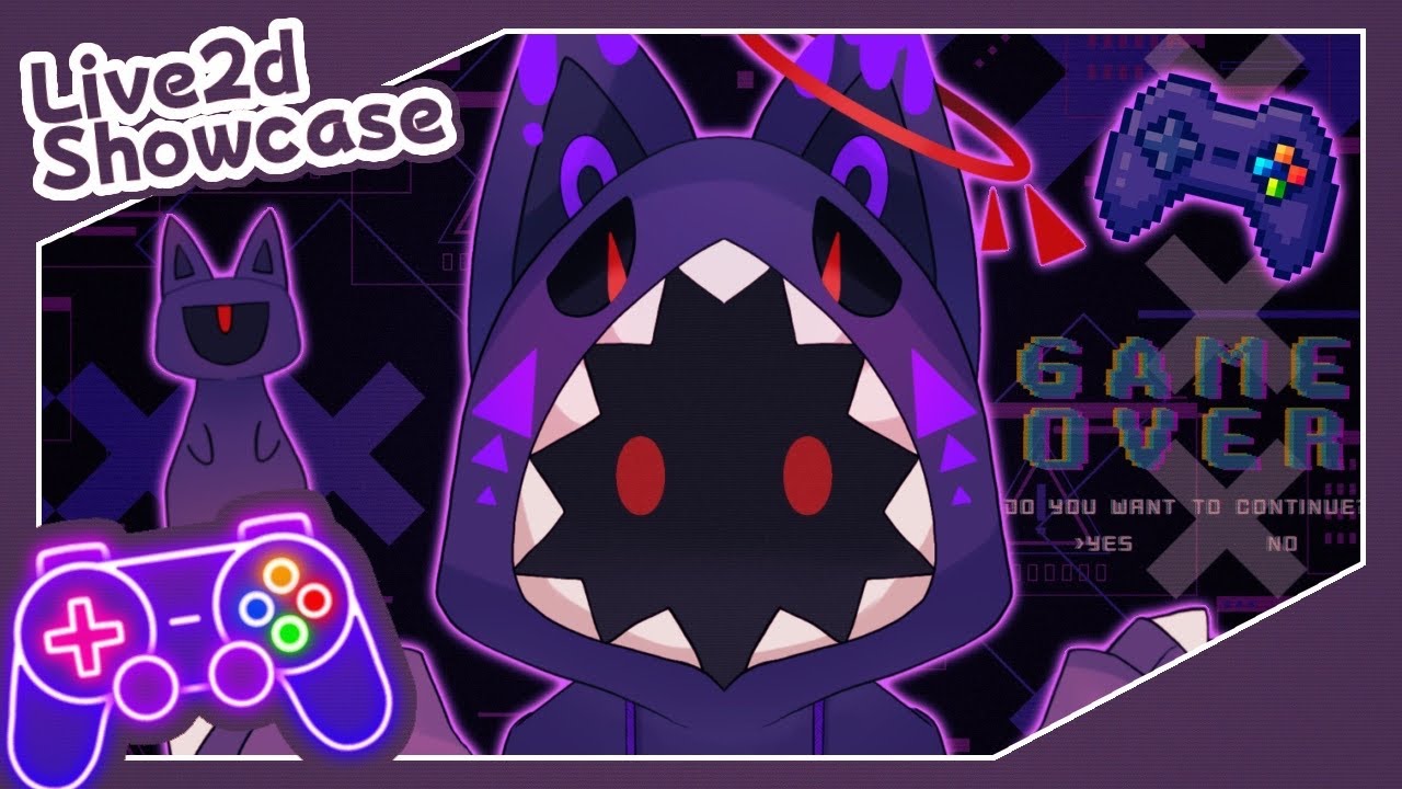 【Live2d Showcase】⋆✦紫猫耳フード✦⋆【#live2dshowcase #vtuber #魂募集 】