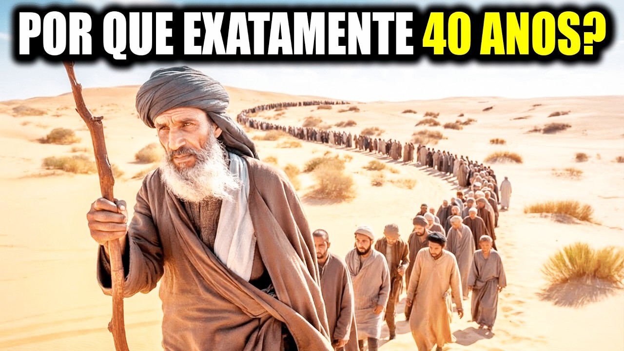 O verdadeiro motivo pelo qual Deus fez Israel caminhar 40 anos no deserto
