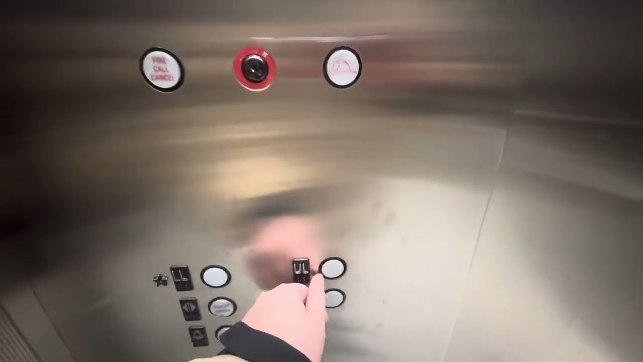 1995 Schindler EPCO elevators in the Roosevelt field mall, Garden City, NY. (2024 Remastered)