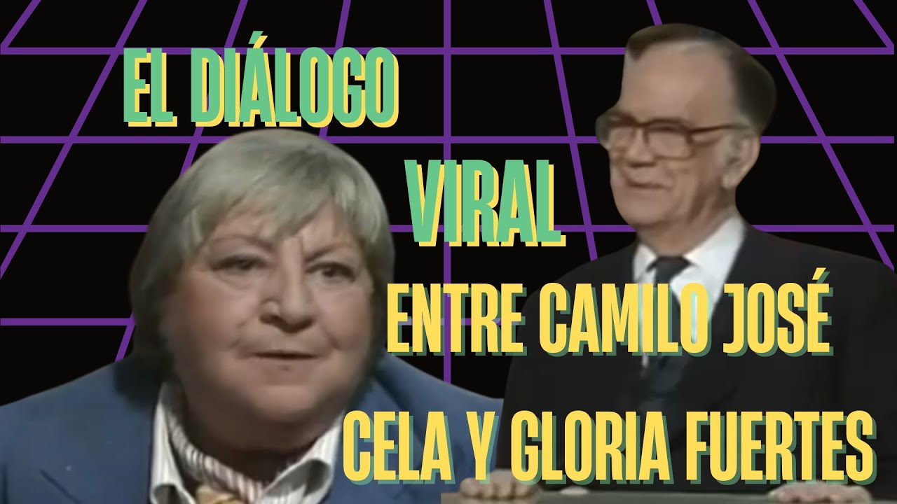 El diálogo viral entre Gloria Fuertes y Camilo José Cela