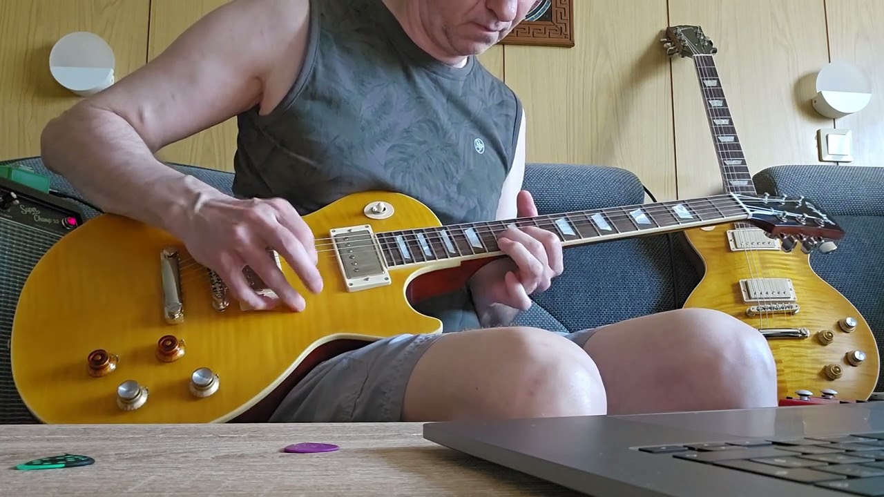 Epiphone Greeny vs Gibson Greeny Test 1 video 1