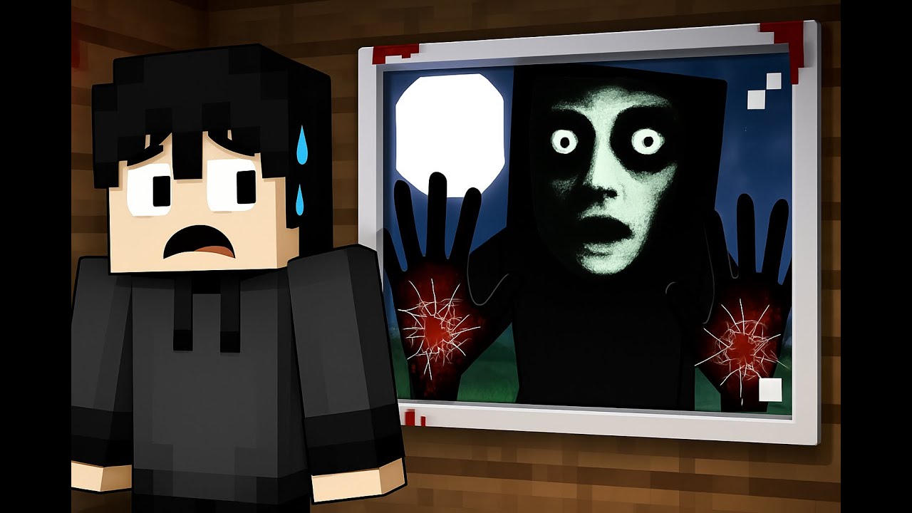 Minecraft but The Watcher is Hunting Me 😱