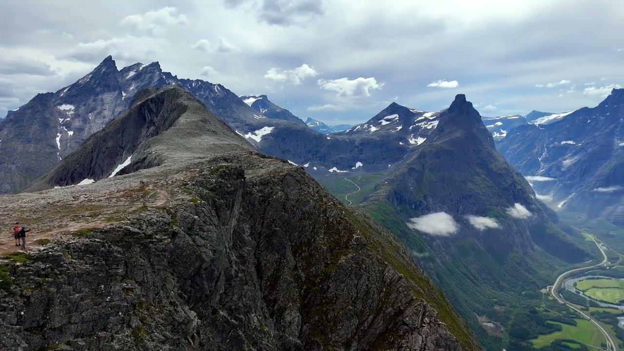 WEST NORWAY - Mj&oslash;lvafjellet, Selja kloster, The Queen&acute;s Trail DJI Mini 4 Pro