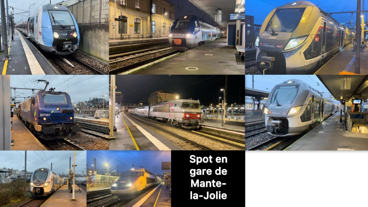 Spot en gare de Mantes-la-Jolie