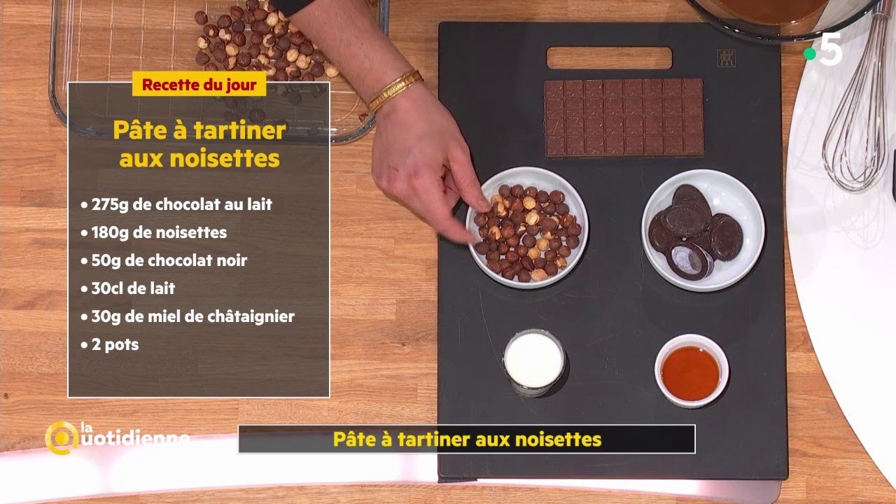 Coup d'food : Pâte à tartiner aux noisettes